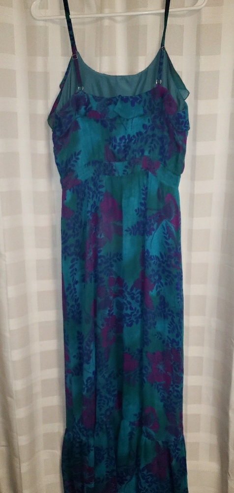 Express Lightweight Ruffled Strappy Dress NWOT - Picture 5 of 6